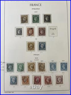 Lot 1824 Collection FRANCE 1849-1900 dt n°1,2,6,9,18, 35 neuf, 40A, 44x2+++
