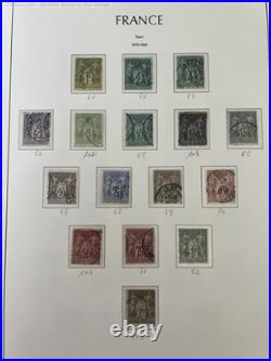 Lot 1824 Collection FRANCE 1849-1900 dt n°1,2,6,9,18, 35 neuf, 40A, 44x2+++