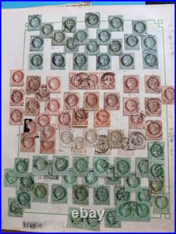 Lot 1827 Collection FRANCE Cérès, Sage, fin de cat