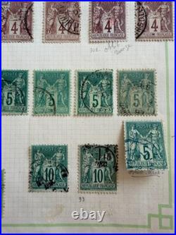 Lot 1827 Collection FRANCE Cérès, Sage, fin de cat