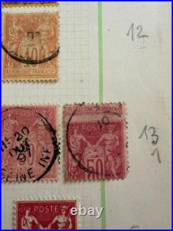 Lot 1827 Collection FRANCE Cérès, Sage, fin de cat