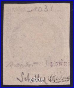 Lot 1954 n°6 Cérès 1fr carmin obl. DS2 superbe nuance TB Signé Scheller