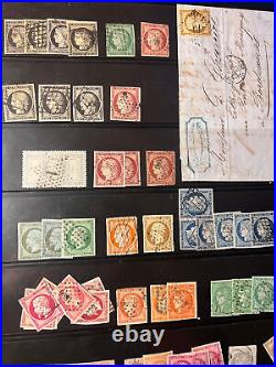 Lot 331 Sélection de timbres classiques de bonne qualité, majorité signée