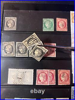 Lot 331 Sélection de timbres classiques de bonne qualité, majorité signée