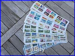 Lot 50 Carnets collection de timbre lettre verte 20g