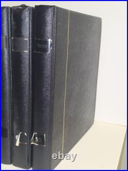 Lot 5 x Albums Safe + Pages Préimprimees pour Timbres France 1987 à 2004