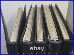 Lot 5 x Albums Safe + Pages Préimprimees pour Timbres France 1987 à 2004