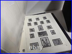 Lot 5 x Albums Safe + Pages Préimprimees pour Timbres France 1987 à 2004