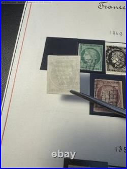 Lot 865 Collection de France 1849-1940 dt n°1 verdâtre, 2,6,33, 1ère orphelins