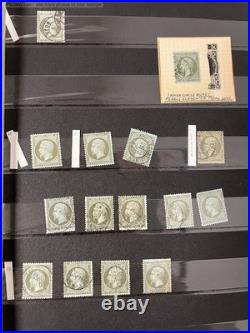 Lot 918 Collection / étude classiques de France dt 11x Janvier 1849 À VOIR