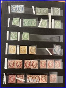 Lot 918 Collection / étude classiques de France dt 11x Janvier 1849 À VOIR