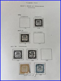 Lot 920 Collection France 1 album PA (1,2,14,15), Préo, Taxe, PEXIP x 2