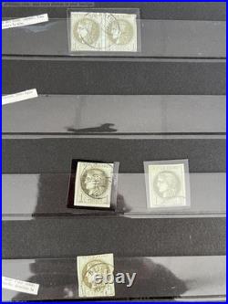 Lot 985 Collection timbres classiques France 2 albums variétés, nuances, etc++ Lot 985 Collection timbres classiques France 2 albums variétés, nuances, etc++