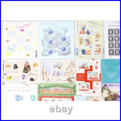 Lot Conséquent De Timbres De France Et Blocs Années 2015 À 2022 Faciale 700