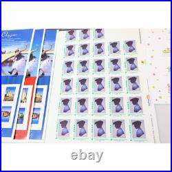 Lot De 217 Timbres Autoadhésifs Vp Lettres Vertes 20g France, Format Collectors