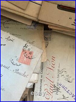 Lot De 575 Lettres De 1927 A 1949