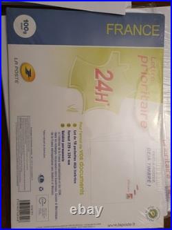 Lot De 80 Lettres Vertes Pre Affranchies 20g Et 100g