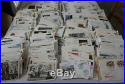 Lot De 830 Enveloppes Cartes Premier Jour Commemoratif Lot A Trier