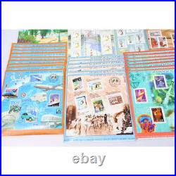 Lot De Blocs Feuillets Timbres Euros Avec Défauts Pour Affranchir Faciale 155