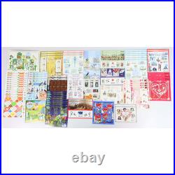 Lot De Blocs Feuillets Timbres Euros Avec Défauts Pour Affranchir Faciale 195