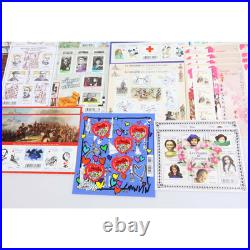 Lot De Blocs Feuillets Timbres Euros Avec Défauts Pour Affranchir Faciale 195