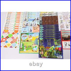 Lot De Blocs Feuillets Timbres Euros Avec Défauts Pour Affranchir Faciale 195