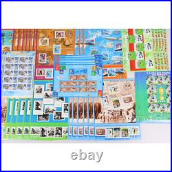 Lot De Blocs-feuillets France Timbres Valeurs 10×0.46 Neufs Faciale 257