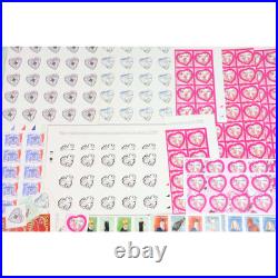 Lot De Timbres Autoadhésifs De France En Quantité, Feuilles/bandes/blocs