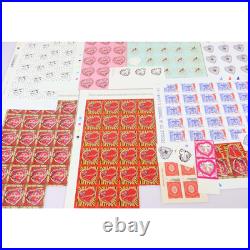 Lot De Timbres Autoadhésifs De France En Quantité, Feuilles/bandes/blocs