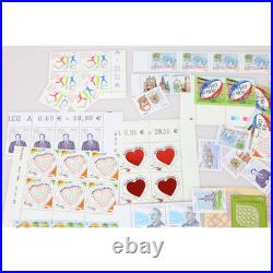 Lot De Timbres-poste En Euros Neufs En Quantité De L'année 2011 Faciale 112