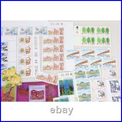 Lot De Timbres-poste En Euros Neufs En Quantité De L'année 2011 Faciale 112