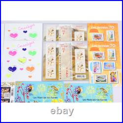 Lot En Euros De L'année 2016 Timbres Et Blocs-feuillets Neufs Avec Doubles