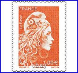 Lot FRANCE timbres neufs 1 en EUROS -31 % FACIALE FACTURE