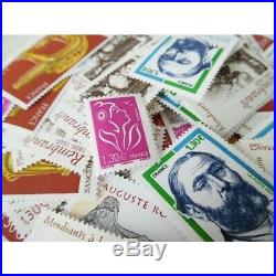 Lot FRANCE timbres neufs valeur FACIALE 160! Pour affranchissement permanent
