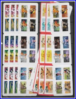 Lot de 10 carnets neufs à 60 % de la faciale