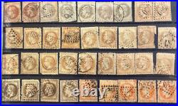 Lot de Timbres classiques Français. Près de 3000 euros de côte