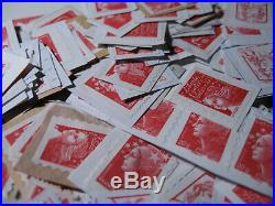 Lot timbres 272 TVP rouge a 1,16 faciale 315,52 neuf collé sur papier