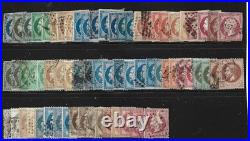 Lot timbres France oblitérés Napoléon