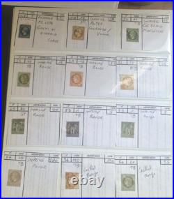 Lot timbres classiques Lettres