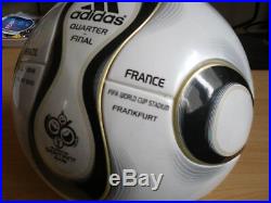 Match ball matchball Adidas Teamgeist + Brazil-France 1/4 Final World Cup 2006