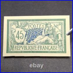 N° 120a + 143b + 123b Superbe Trio de Mersons Non Dentelés /TB Cert. Brun