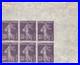 N_142c_Semeuse_camee_35c_violet_ND_sur_papier_pelure_Bloc_de_6_TB_Cert_Brun_01_dlk