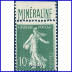 N° 188a Semeuse Mineraline 1924 Neuf
