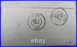 N° 37 sur lettre par ballon monté Càd 28 Oct 70 Le Cl Charras Certi Roumet Lot 7