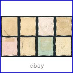 Oblitérations Ancre Sur Timbres Cérès Et Napoléons, Timbres Classiques Obl