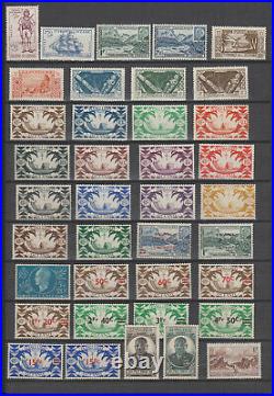 Océanie colonie Française lot de timbres neuf / cote plus de 750 euro