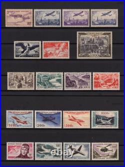 Poste Aérienne 1930/1959, entre n°7 et 37, neufs sans charnière COTE 970