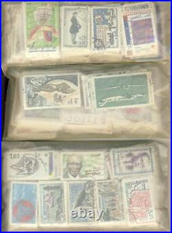 Promo Lot 1500 Timbres France Differents Grands Formats
