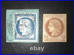 Rare 8f Réimpression Oblitéré et 40