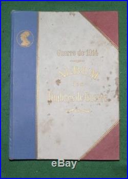 Rare album vignette Guerres 1914, Delandre WW1 cinderella 150 vignettes